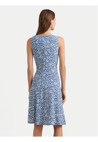 Lauren Ralph Lauren Sukienka letnia 250933494001 Niebieski Regular Fit. Kolor: niebieski. Materiał: syntetyk. Sezon: lato #5