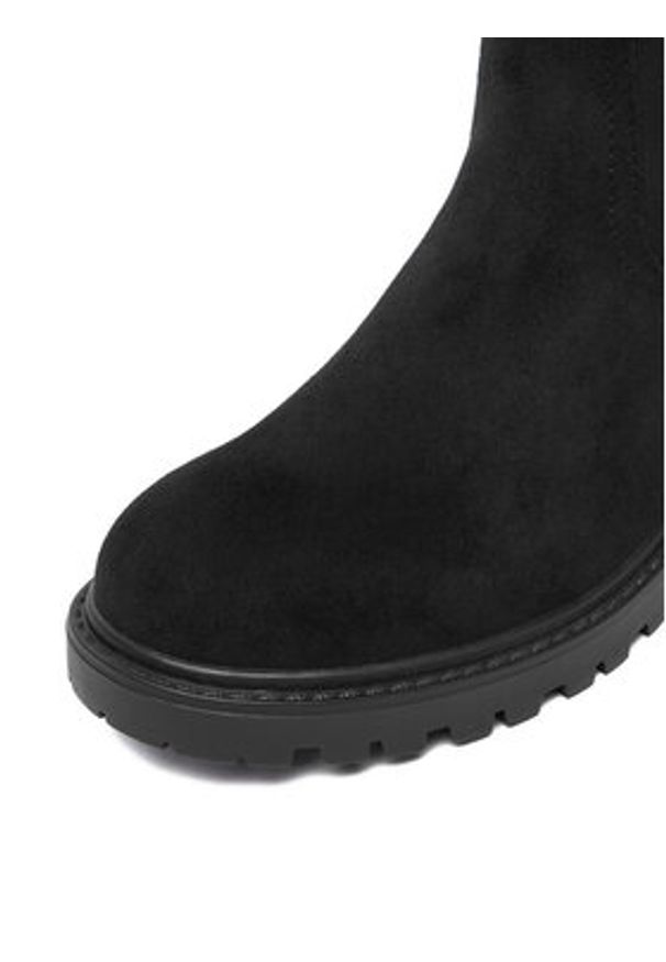 Clara Barson Botki CEO-HY90165-8 Czarny. Kolor: czarny. Materiał: materiał