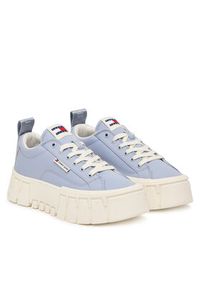 Tommy Jeans Sneakersy Tjw Flatform Chunky Sneaker EN0EN03036 Niebieski. Kolor: niebieski. Materiał: materiał #6