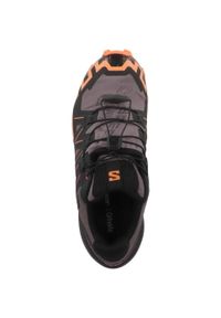 salomon - Buty do biegania damskie Salomon Speedcross 6 Gtx Gore-tex. Kolor: szary. Materiał: materiał. Szerokość cholewki: normalna. Technologia: Gore-Tex. Model: Salomon Speedcross