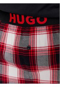 Hugo Piżama 50502790 Czarny Regular Fit. Kolor: czarny. Materiał: bawełna