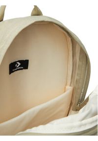 Converse Plecak Straight Edge Backpack 10021138-A36 Beżowy. Kolor: beżowy. Materiał: materiał #5