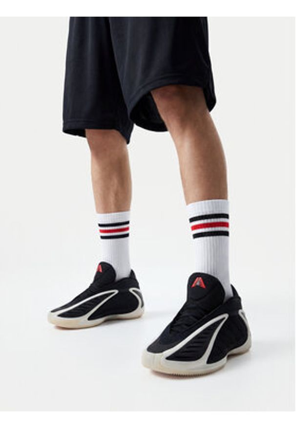 Adidas - adidas Buty do koszykówki Anthony Edwards 2 JS3508 Czarny. Kolor: czarny. Materiał: materiał. Sport: koszykówka