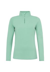 Damski polar 1/4 zip Protest Refabriz. Kolor: zielony. Materiał: polar. Sezon: zima. Sport: narciarstwo