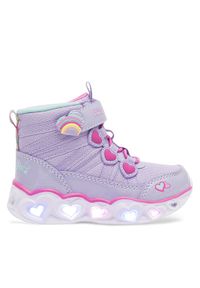 skechers - Skechers Trzewiki 303058N/LVMT Fioletowy. Kolor: fioletowy