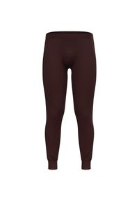 Legginsy termoaktywne męskie Odlo Merino 200 BL Bottom Long. Kolor: czerwony