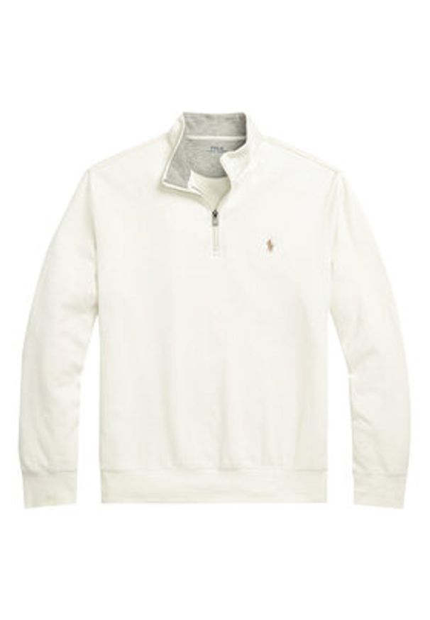 Polo Ralph Lauren Bluza 710812963057 Écru Regular Fit. Typ kołnierza: polo. Kolor: kremowy. Materiał: bawełna