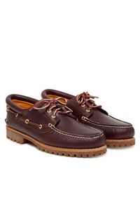 Timberland Mokasyny Authentics Boat 3 Eye Classic TB0500096481 Brązowy. Kolor: brązowy. Materiał: skóra #2