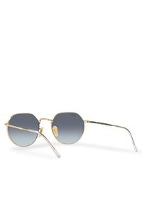 Ray-Ban Okulary przeciwsłoneczne 0RB3565 001/86 Złoty. Kolor: złoty