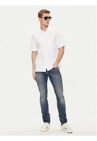 Calvin Klein Koszula K10K112708 Biały Regular Fit. Kolor: biały. Materiał: bawełna #4