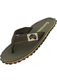 Gumbies - Japonki GUMBIES ISLANDER FLIP-FLOPS UNISEX. Kolor: zielony. Sport: pływanie, fitness