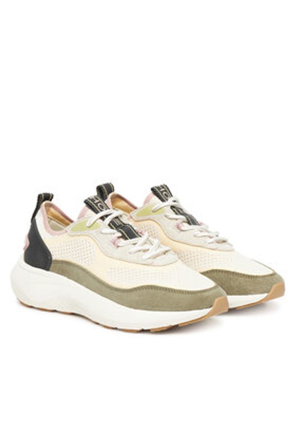 HOFF Sneakersy Traveler 22549004 Zielony. Kolor: zielony. Materiał: skóra, zamsz