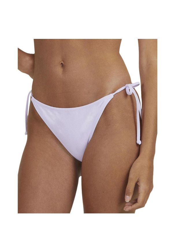 Dół od bikini damski Roxy Sunset Kiss. Kolor: fioletowy. Materiał: poliester
