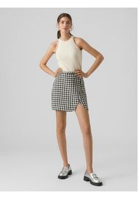 Vero Moda Spódnica mini 10297493 Czarny Regular Fit. Kolor: czarny. Materiał: syntetyk