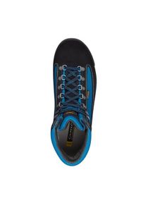 Buty trekkingowe męskie Aku Slope Micro Gtx. Wysokość cholewki: za kostkę. Zapięcie: sznurówki. Kolor: niebieski. Materiał: materiał. Szerokość cholewki: normalna. Sport: turystyka piesza