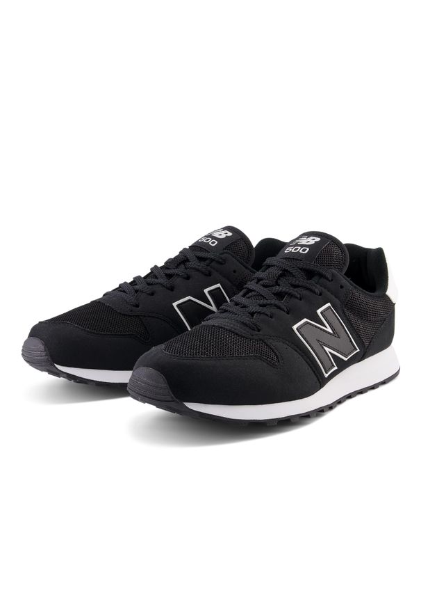 Buty sportowe New Balance GM500EB2. Materiał: guma, tworzywo sztuczne, materiał. Szerokość cholewki: normalna