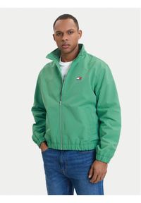Tommy Jeans Kurtka przejściowa Essential DM0DM22720 Zielony Regular Fit. Kolor: zielony. Materiał: syntetyk #1