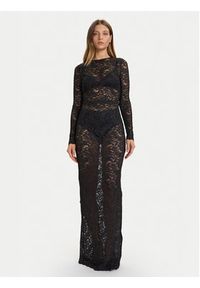 Guess Sukienka wieczorowa O5BK01 K1820 Czarny Slim Fit. Kolor: czarny. Materiał: syntetyk. Styl: wizytowy #5