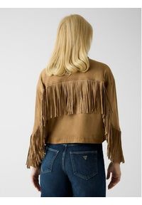 Guess Kurtka przejściowa 181131 Beżowy Classic Fit. Kolor: beżowy #4