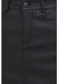 Answear Lab spódnica kolor czarny mini ołówkowa. Kolor: czarny. Materiał: tkanina. Styl: wakacyjny #4