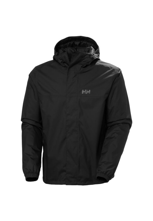Kurtka wodoodporna z kapturem Helly Hansen Vancouver Fleece Lined. Typ kołnierza: kaptur. Kolor: czarny. Materiał: syntetyk