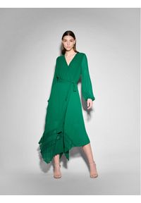Joseph Ribkoff Sukienka koktajlowa 233708 Zielony Regular Fit. Kolor: zielony. Materiał: syntetyk. Styl: wizytowy