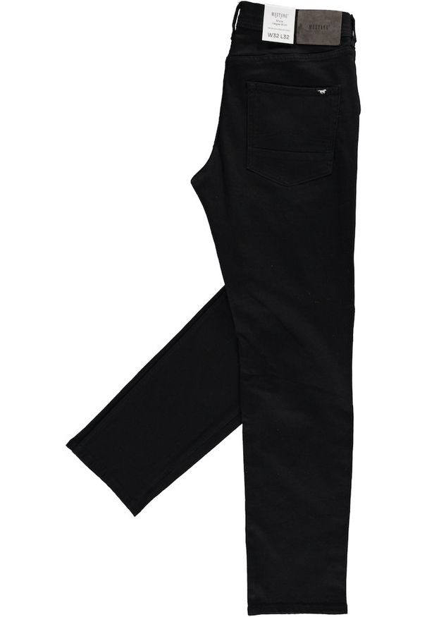 Męskie Spodnie Jeansowe Mustang Style Vegas Slim Denim Black 1014587 4000 900