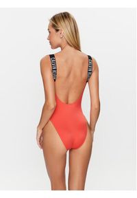 Calvin Klein Swimwear Strój kąpielowy KW0KW01995 Czerwony. Kolor: czerwony. Materiał: syntetyk #3