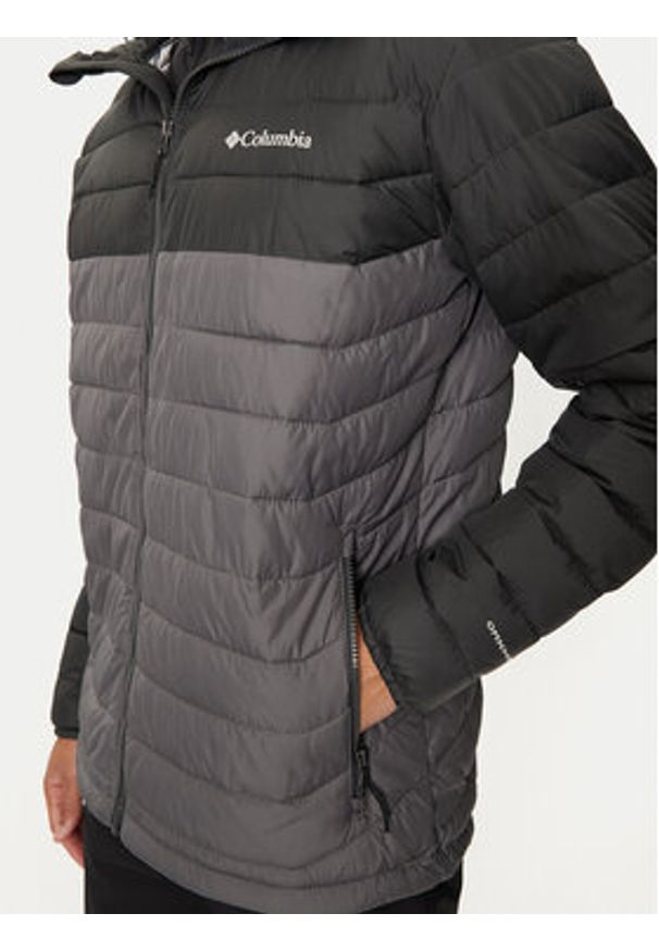 columbia - Columbia Kurtka zimowa Powder Lite™ II 2086944 Szary Regular Fit. Kolor: szary. Materiał: syntetyk. Sezon: zima