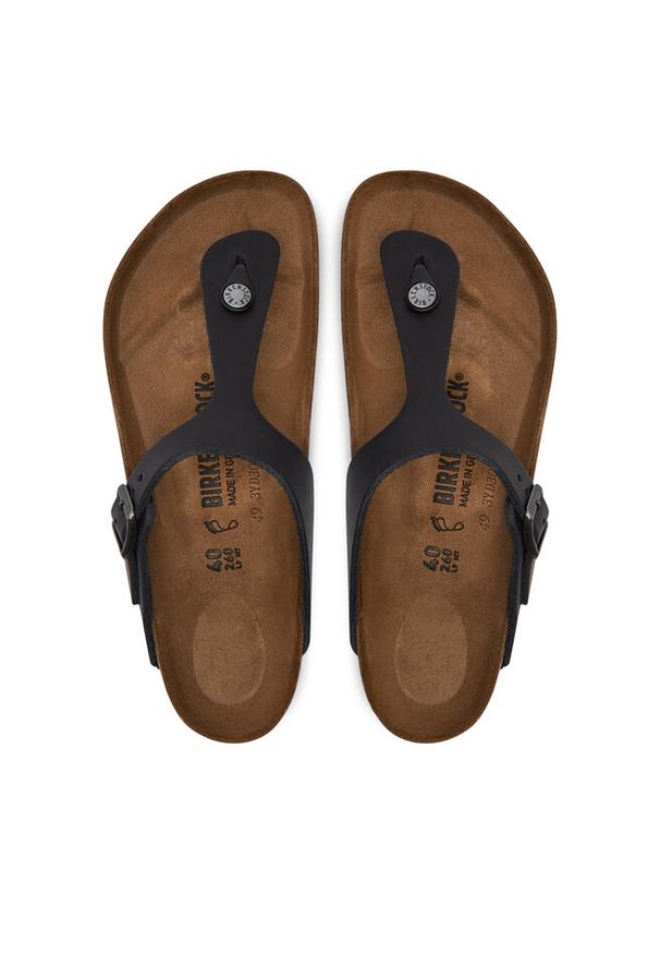 Japonki Birkenstock. Kolor: czarny