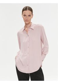 Calvin Klein Koszula K20K205682 Różowy Relaxed Fit. Kolor: różowy. Materiał: syntetyk #1