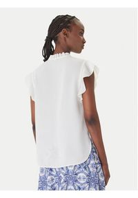 JOOP! Bluzka Benita 30102114 Écru Regular Fit. Materiał: syntetyk #4