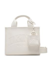 DKNY Torebka R53AAC80 Écru. Materiał: skórzane #2