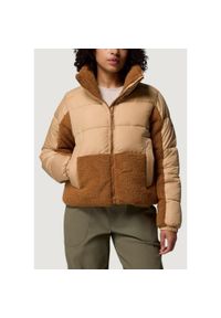 columbia - Kurtka puchowa Kobieta COLUMBIA Leadbetter Point™ II Sherpa Hybrid. Kolor: beżowy. Materiał: puch. Sezon: zima #1