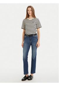 Weekend Max Mara Jeansy Rapallo 2515181011 Granatowy Flare Fit. Kolor: niebieski #5