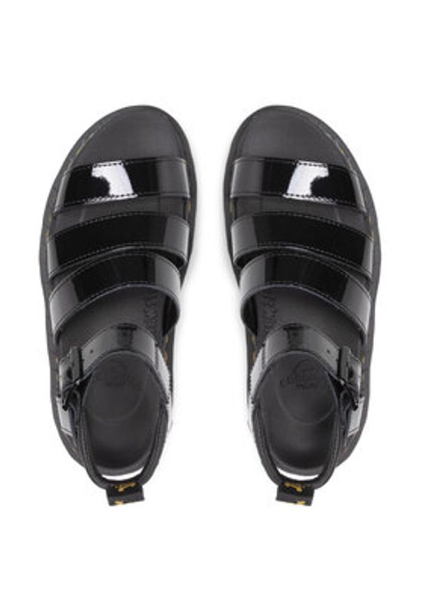 Dr. Martens Sandały Blaire 24192001 Czarny. Kolor: czarny. Materiał: skóra