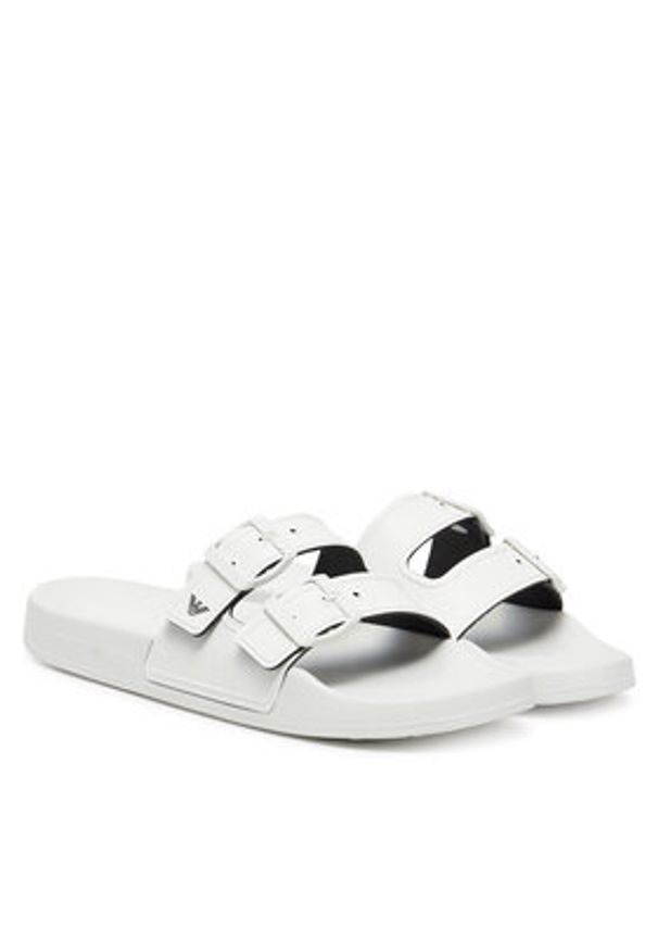 Emporio Armani Klapki XVPS13 XR275 T680 Biały. Kolor: biały