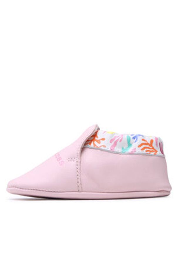 MARC JACOBS - Marc Jacobs Kapcie W99009 Różowy. Kolor: różowy. Materiał: skóra