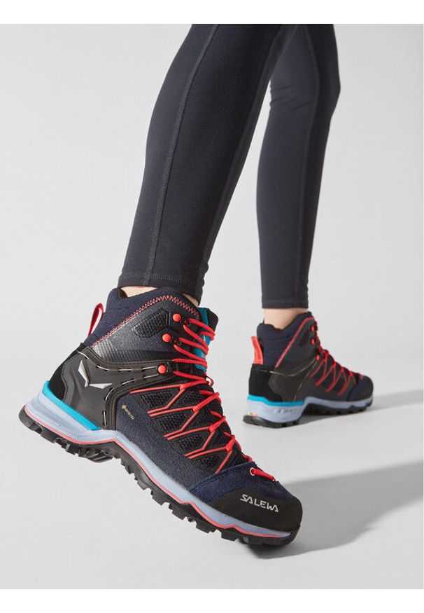 Salewa Trekkingi Ws Mtn Trainer Lite Mid Gtx GORE-TEX 61360-3989 Granatowy. Kolor: niebieski. Materiał: syntetyk