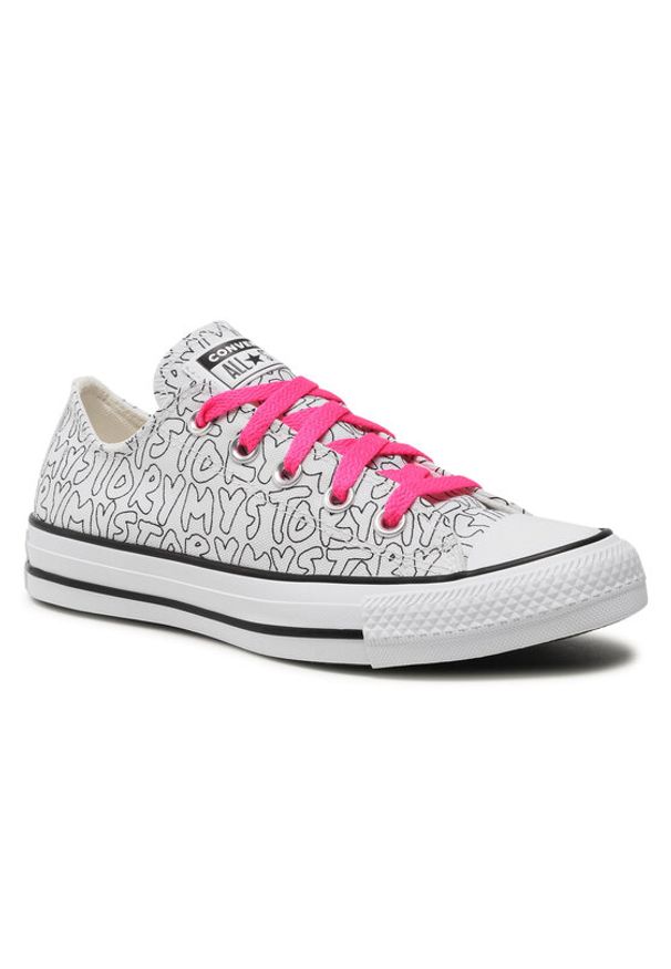 Converse Trampki Ctas Ox 170297C Biały. Kolor: biały. Materiał: materiał