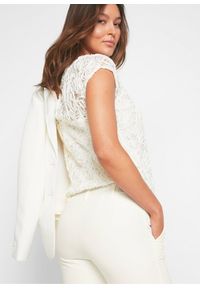 bonprix - Spodnium (2 części). Kolor: biały. Styl: elegancki, klasyczny #3