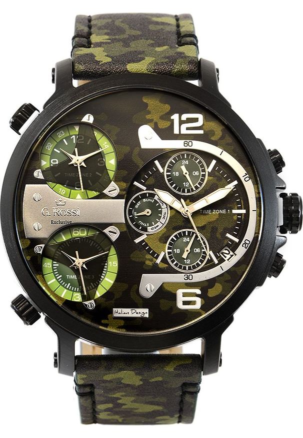 Zegarek Gino Rossi Zegarek męski G. Rossi TEZER-11706A2-8H1