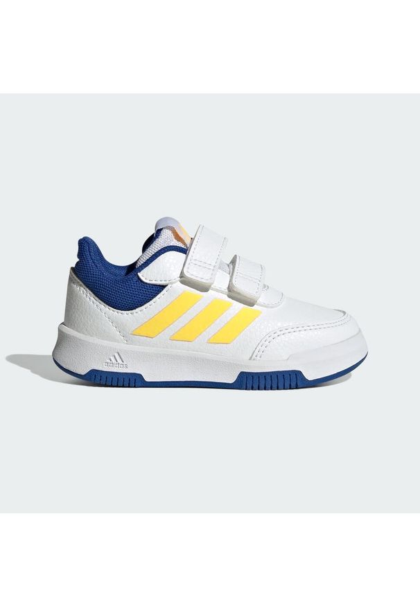 Adidas - Tensaur Hook and Loop Shoes. Kolor: żółty, biały, wielokolorowy, niebieski. Materiał: tworzywo sztuczne
