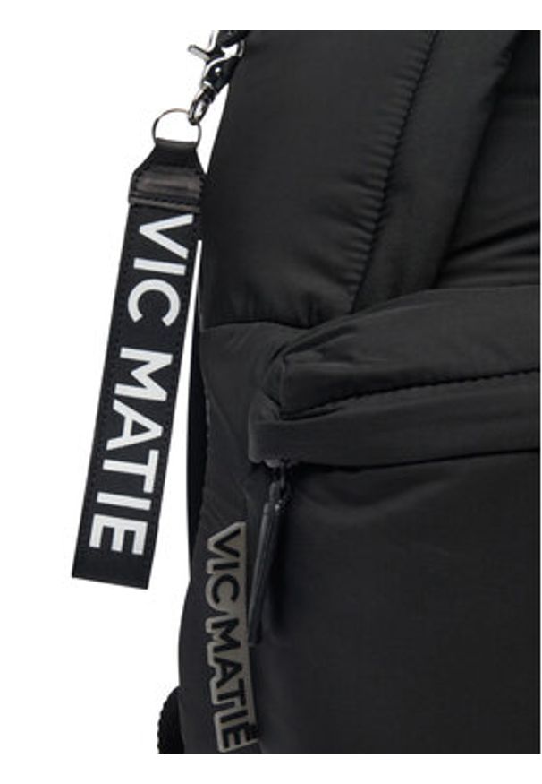 Vic Matié Plecak 1E0736TG 999A090101 Czarny. Kolor: czarny. Materiał: materiał