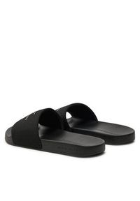 Calvin Klein Jeans Klapki Slide Monogram Wn YW0YW01835 Czarny. Kolor: czarny. Materiał: materiał