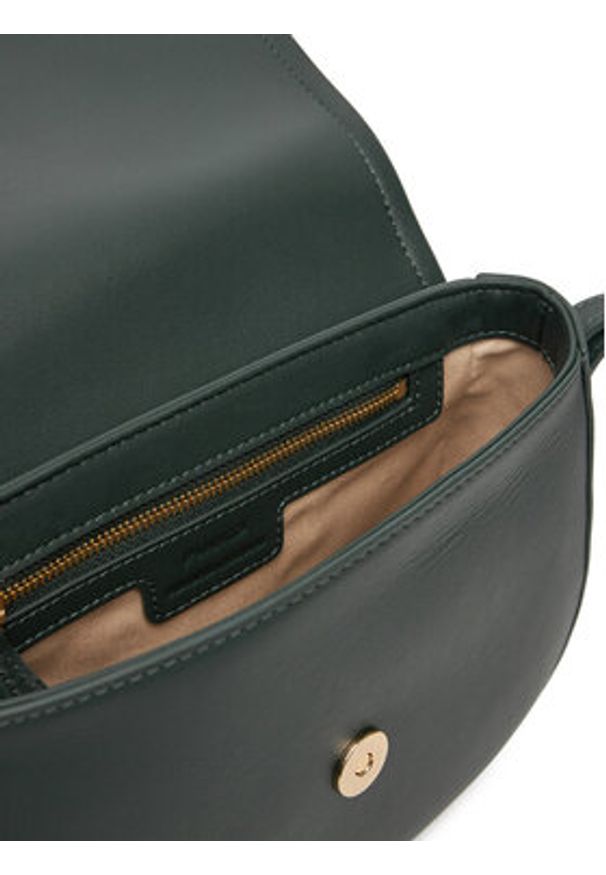 Pinko - PINKO Torebka Saddle Mini PE PLTT 103831 A270 Zielony. Kolor: zielony. Materiał: skórzane