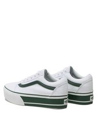 Vans Tenisówki Old Skool Stac VN0A7Q5MBGN1 Biały. Kolor: biały. Materiał: materiał