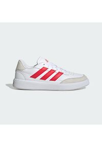 Adidas - Buty Courtblock. Okazja: na co dzień. Kolor: biały, czerwony, wielokolorowy