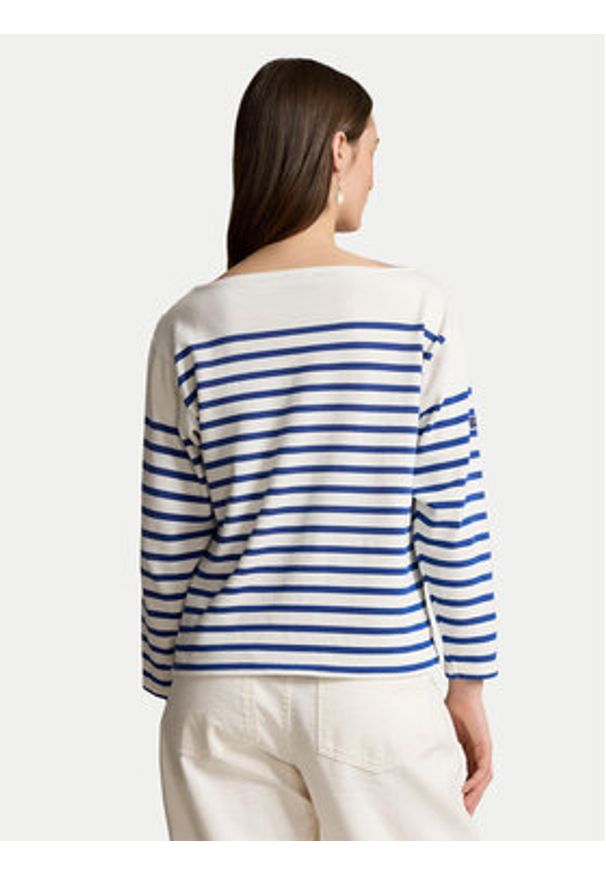 Polo Ralph Lauren Bluzka 211891523001 Écru Regular Fit. Typ kołnierza: polo. Kolor: kremowy. Materiał: bawełna