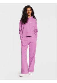 Calvin Klein Jeans Bluza J20J220430 Fioletowy Regular Fit. Kolor: fioletowy. Materiał: bawełna #3